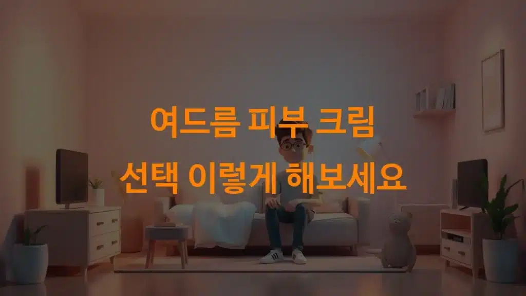 여드름 피부 크림 선택 이렇게 해보세요