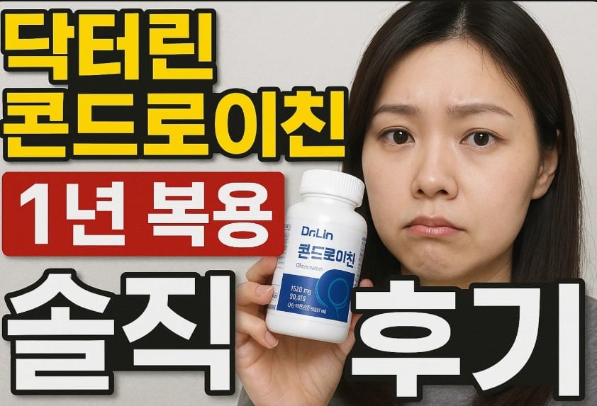 콘드로이친 솔직 후기